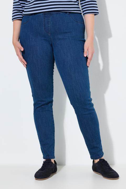 Produktbild Ulla Popken Jeggings, schmales Bein, Elastikbund (52)