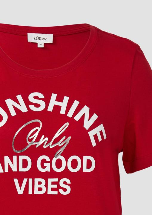 Produktbild S.Oliver T-Shirt Jersey-T-Shirt mit Frontprint (42)
