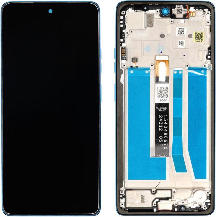 Produktbild Motorola Moto G75 LCD Display Original - Aqua Blue (Display)