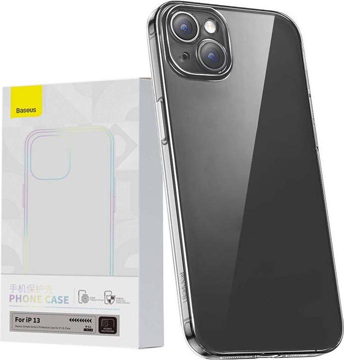 Image du produit Baseus Étui transparent Simple pour iPhone 13 (Apple iPhone 13)