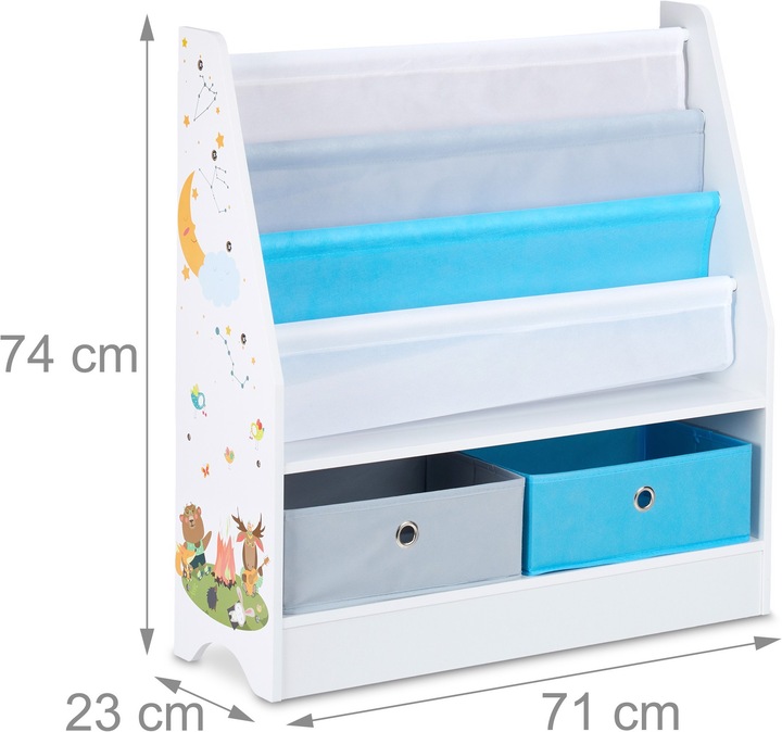 Image du produit Relaxdays Etagère enfants