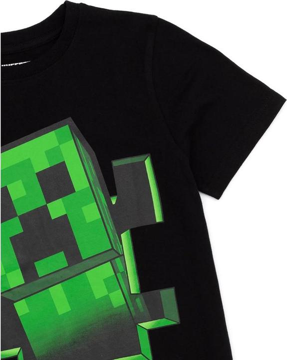 Immagine prodotto Minecraft Maglietta Creeper Inside per bambini/ragazzi (158, 164)
