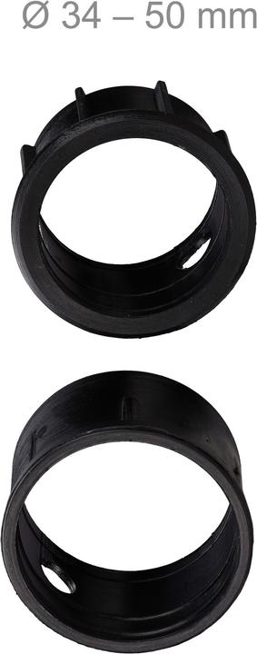 Image du produit Relaxdays Pieds de parasol demi-rond, noir