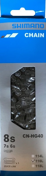Immagine prodotto Shimano Cn-Hg40 (7-velocità, 8-velocità)