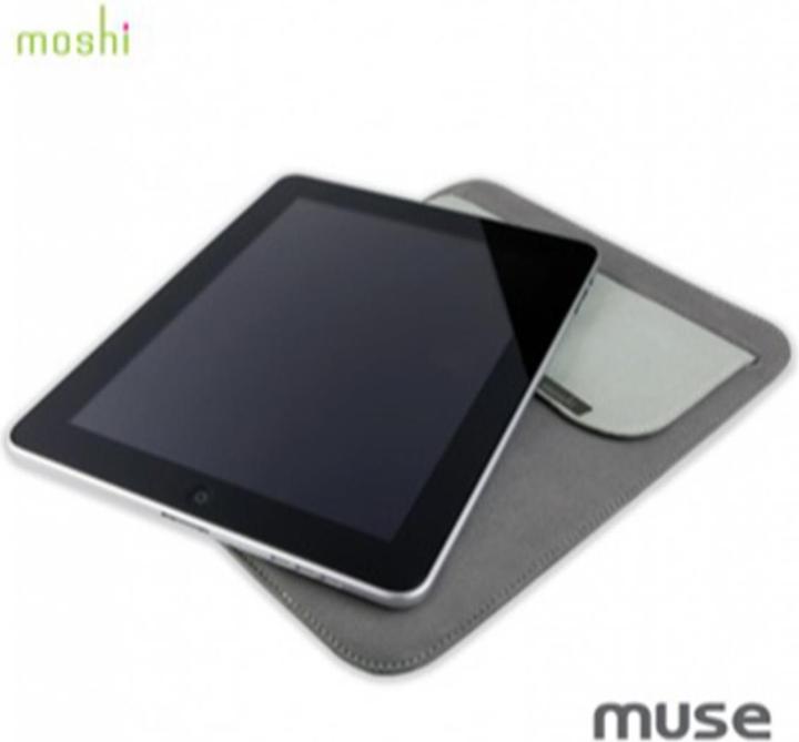 Actual product image Moshi Muse for iPad Falcon Gray (IPad Mini 4, iPad Air 2, iPad 4, iPad mini, IPad 3, iPad mini 3, iPad Air, IPad Mini 2, iPad, IPad 2)