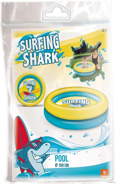 Actual product image Mondo Swimming pool surf shark, 100cm