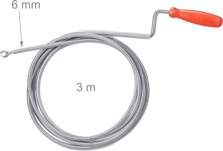 Actual product image Relaxdays Drain Snake, Claw