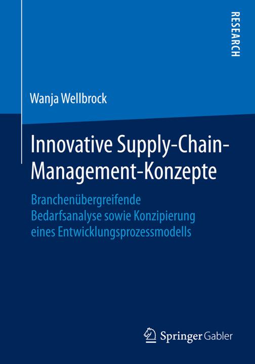Produktbild Innovative Supply-Chain-Management-Konzepte (Deutsch, Wanja Wellbrock, 2015)