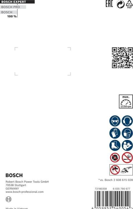 Produktbild Bosch Professional Zubehör Trennscheibe diamantbeschichtet X-LOCK