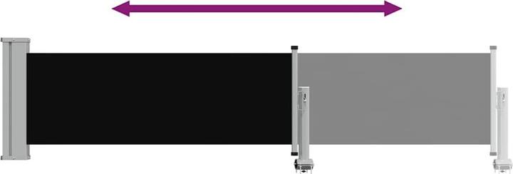 Produktbild vidaXL Seitenmarkise (3 m)