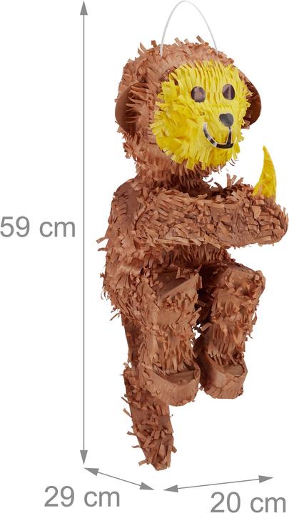 Actual product image Relaxdays Pinata monkey (1 pcs.)