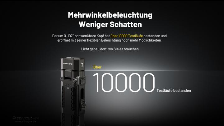 Produktbild Nitecore EDC09 (10.80 cm, 1600 lm)