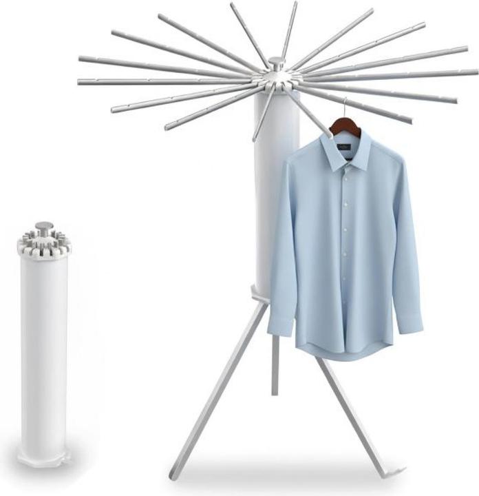 Relaxdays Ausziehbarer Wäscheständer Oktopus