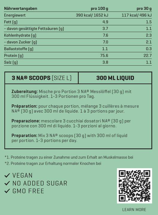 Image du produit Nutriathletic Plant Protein + EAA (Banane, 1 pcs, 800 g)
