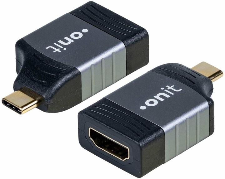Produktbild Onit Adapter USB Type-C - HDMI (USB Typ-C, 4.50 cm)