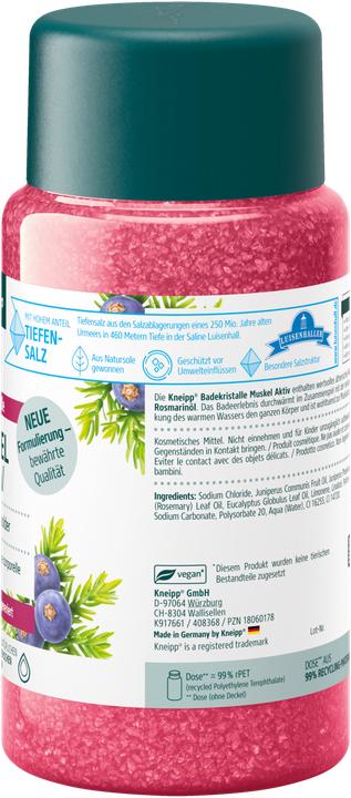 Actual product image Kneipp Muscle active (Bath salts)