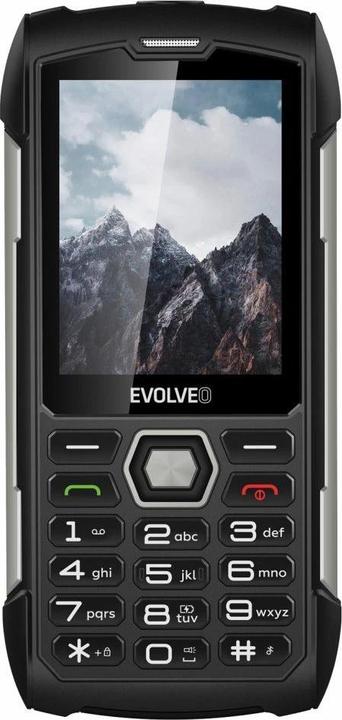 Produktbild Evolveo StrongPhone H1, 2,8" vodotěsný odolný/2xSIM/2px/micro SDHC/5000mAh/černá-stříbrná (2.80", 0.00 Mpx, 3G)
