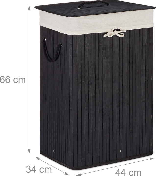 Image du produit Relaxdays Panier linge (80 l)