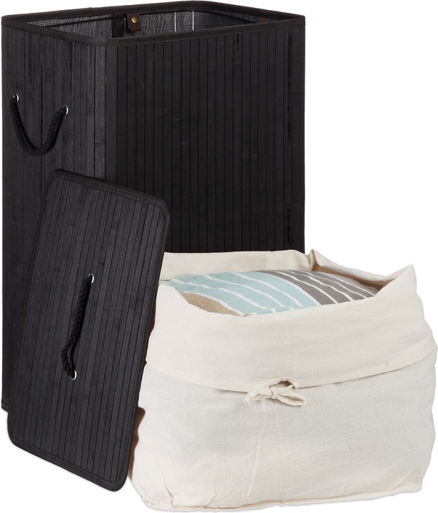 Image du produit Relaxdays Panier linge (80 l)