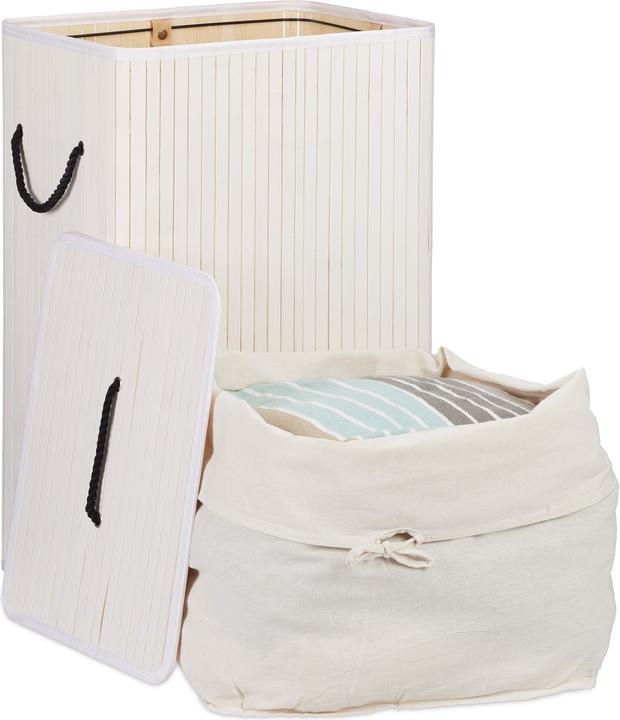 Image du produit Relaxdays Panier linge (80 l)