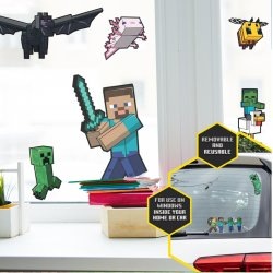 Actual product image Paladone Products Mojang Studios - Minecraft - Set de Stickers pour Fenêtre