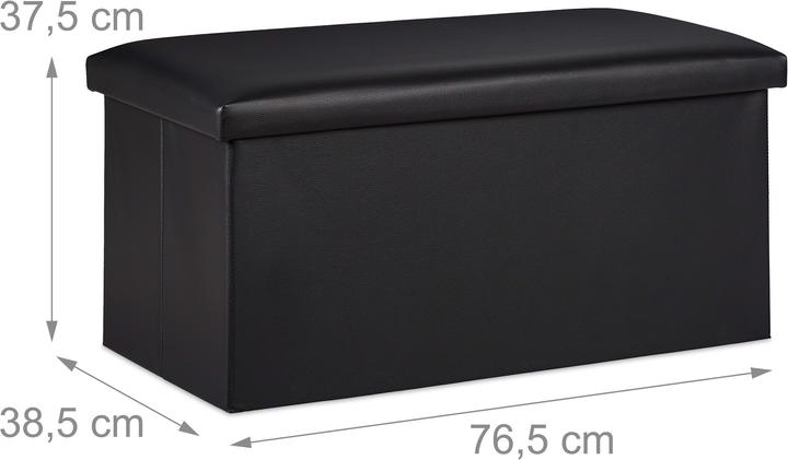 Actual product image Relaxdays Storage Bench (76.50 cm)