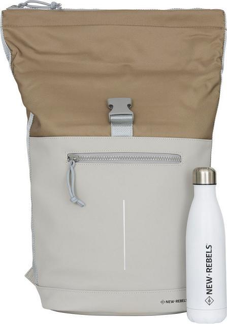 Actual product image New Rebels Ferron Rolltop Backpack 16L Grey (16 l)