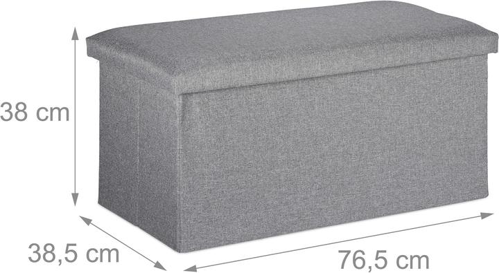 Immagine prodotto Relaxdays Panca contenitore (76.50 cm)