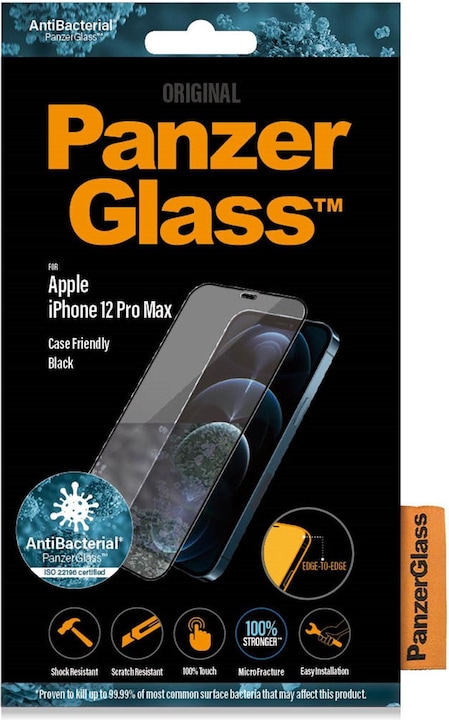Produktbild PanzerGlass Edge-to-Edge (1 Stück, Apple iPhone 12 Pro Max)