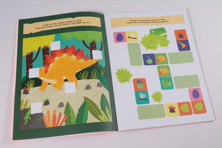 Actual product image Loewe My dinosaur world - puzzle fun with stickers