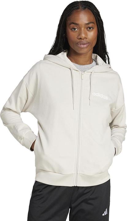Produktbild adidas Essentials Linear Kapuzenjacke Damen (XS)