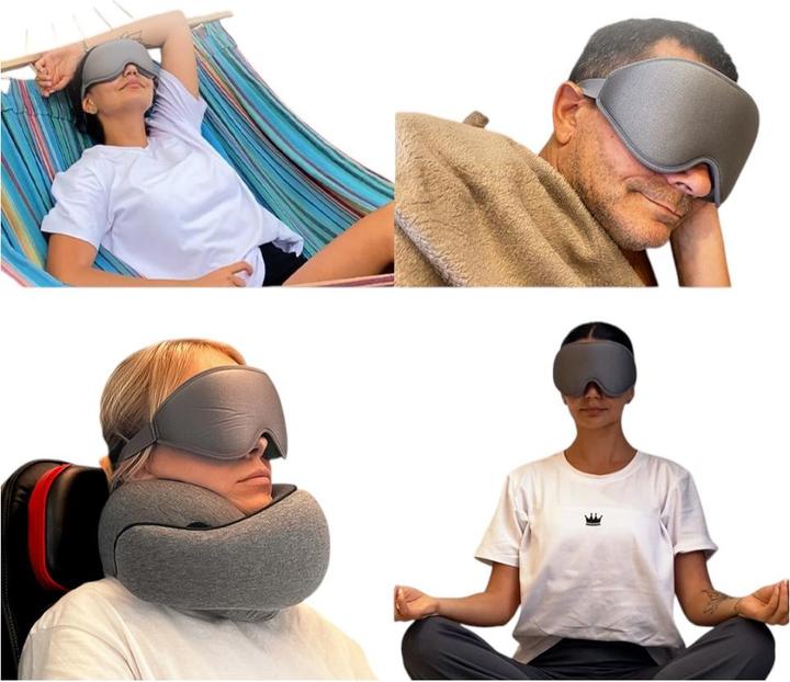 Actual product image FlyHugz Premium (Sleeping mask)
