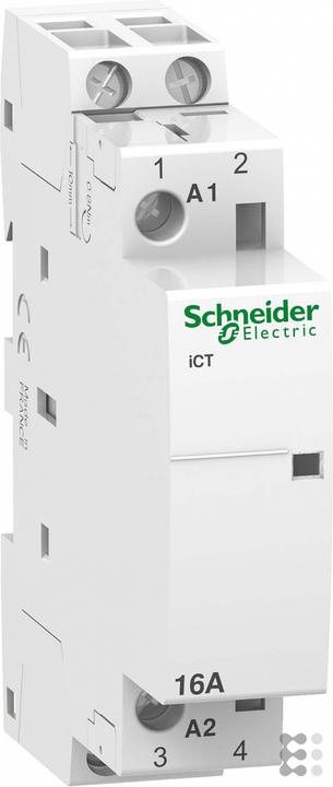 Produktbild Schneider Electric Acti9 iCT Contactor 16A 2NO 24Vac 50Hz