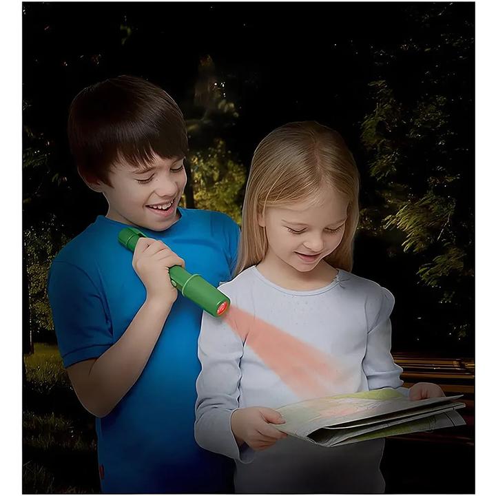 Productafbeelding Brainstorm Grote zaklamp met rood LED licht (22 cm)