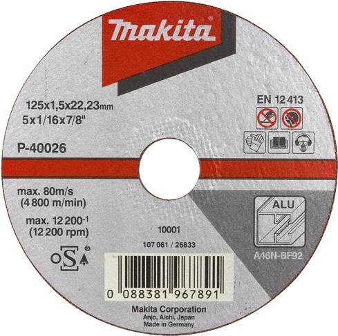 Image du produit Makita Disque à tronçonner