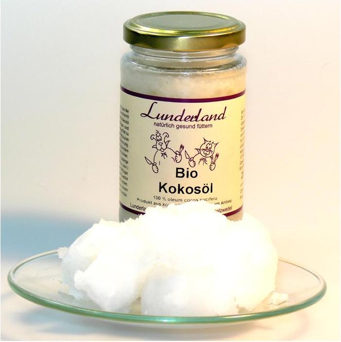 Produktbild Lunderland Bio Kokosöl zur Fellpflege 200 ml (Adult, 1 Stk., 360 g)