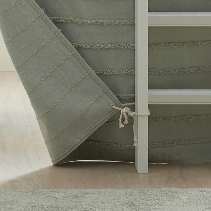 Image du produit Lifetime Kidsrooms Lit mi-hauteur avec échelle inclinée et rideau de jeu, fond mobile