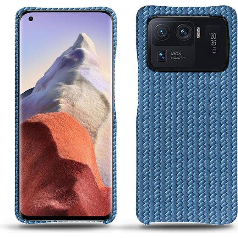 Noreve Lederschutzhülle (Xiaomi Mi 11 Ultra), Smartphone Hülle, Blau