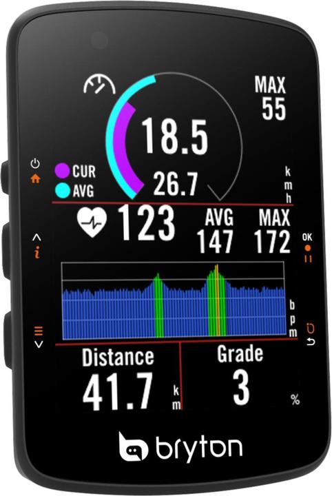 Actual product image Bryton Rider 550