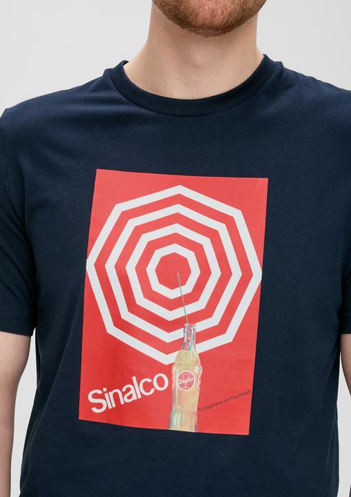Actual product image S.Oliver T-Shirt T-Shirt aus Baumwoll-Jersey mit Sinalco®-Print (XXL)
