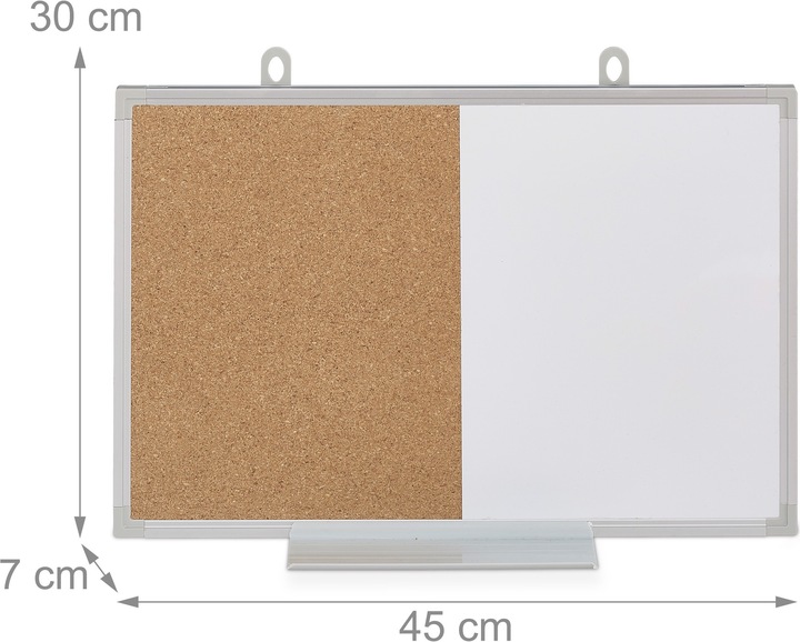 Actual product image Relaxdays combination board (Combination board, 45 x 7 x 30 cm)