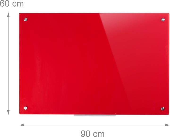 Produktbild Relaxdays Glas Magnettafel