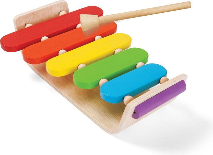 Actual product image Plantoys Oval xylophone (German, Multilingual)