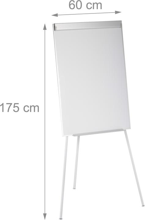 Produktbild Relaxdays Flipchart Whiteboard (90 x 90 cm)