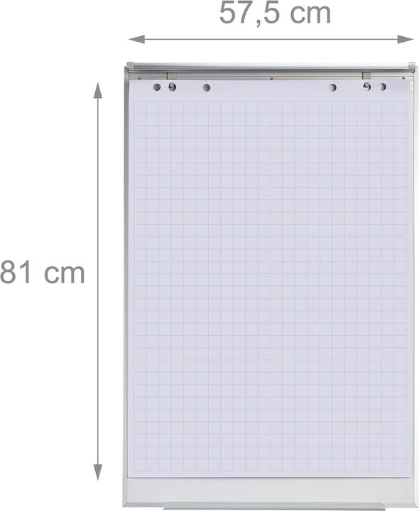 Actual product image Relaxdays flipchart paper