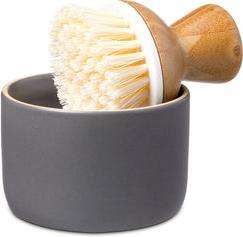 Actual product image Full Circle Home Soap dish with rinsing brush Bubble Up Set (1 pcs.)