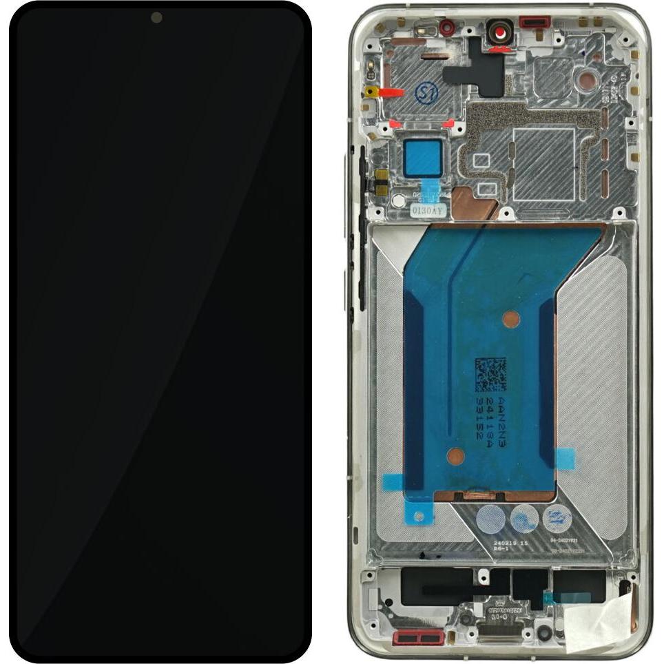 Xiaomi Display + Rahmen 14 weiss 56000500N300 (Display, Xiaomi 14), Mobilgerät Ersatzteile, Weiss