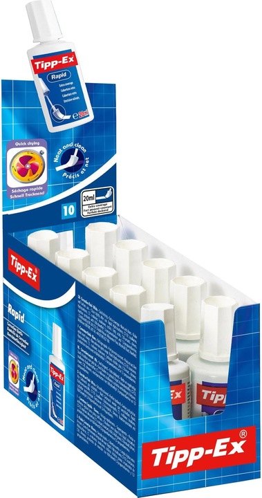 Actual product image Tipp-Ex Correction fluid 20 ml box of 10