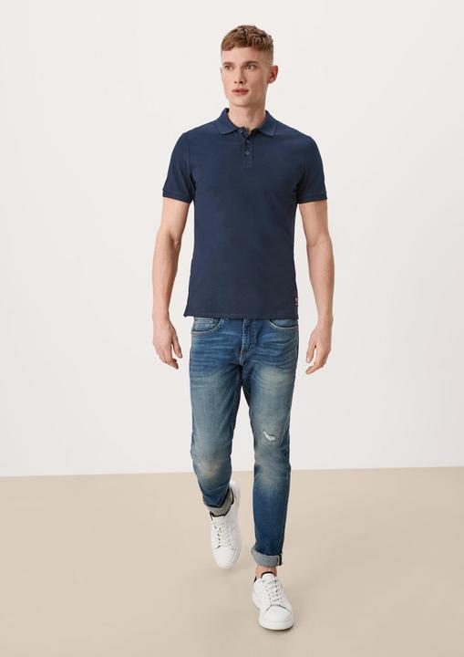 Produktbild S.Oliver Polo-Shirt Klassisches Poloshirt (S)