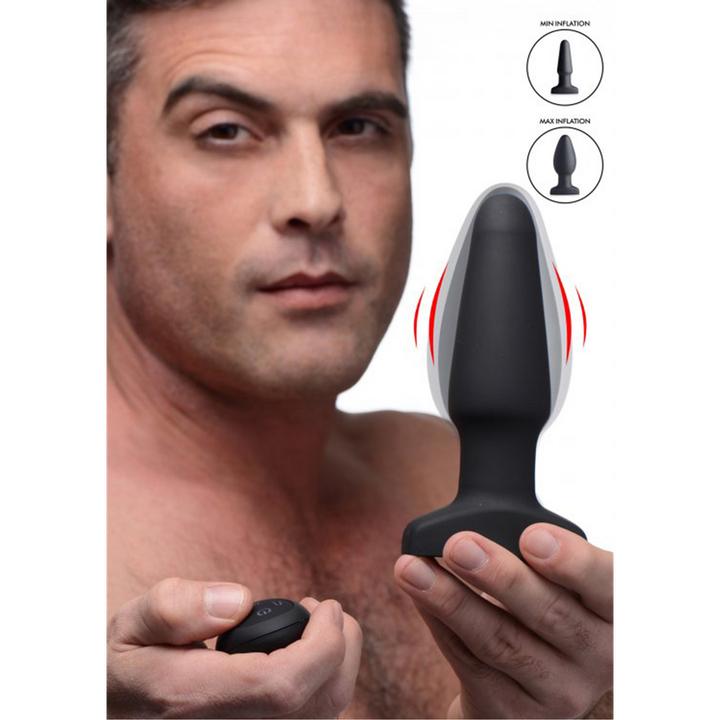 Produktbild Shots 10X Inflatable + Vibrating Silicone Anal Plug